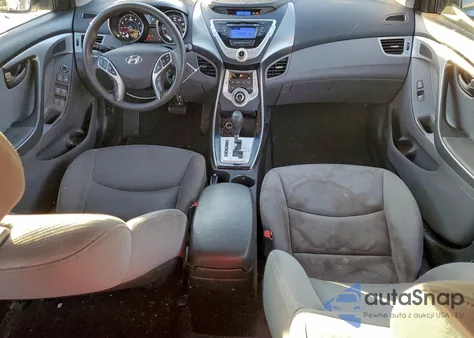 2012 Hyundai Elantra Gls from USA, damaged, VIN 5NPDH4AE9CH069143